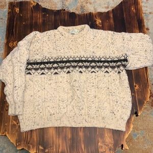 Authentic 100% Wool Sweater from Ireland